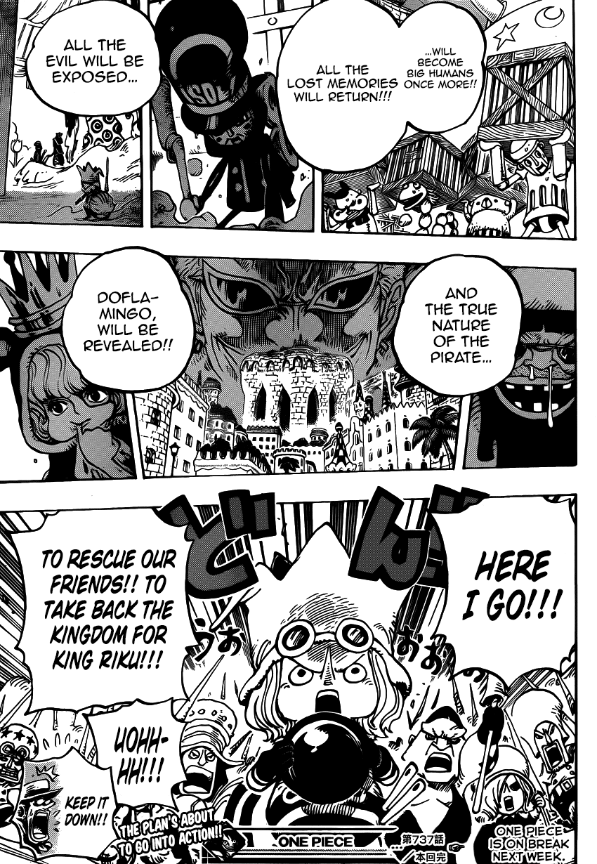 One Piece - Chapter 737 - Page 18