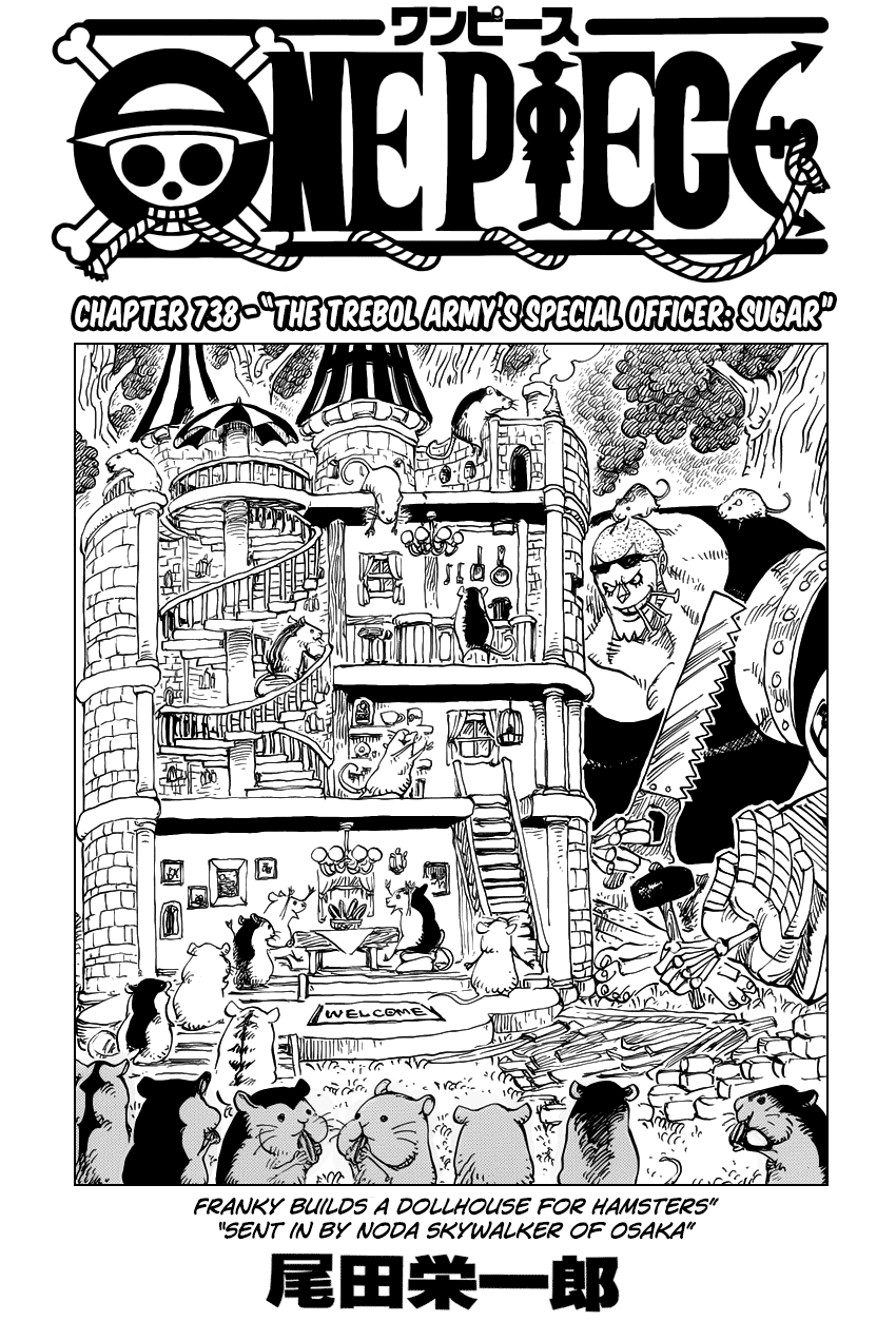 One Piece - Chapter 738 - Page 2
