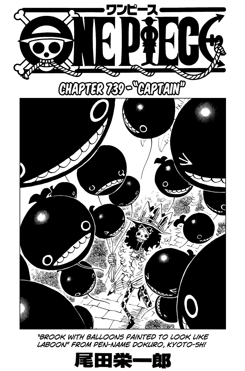 One Piece - Chapter 739 - Page 2