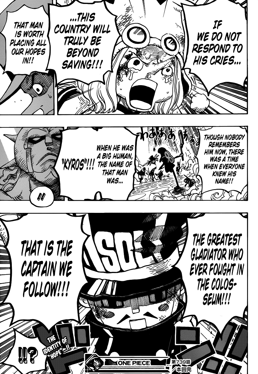 One Piece - Chapter 739 - Page 20