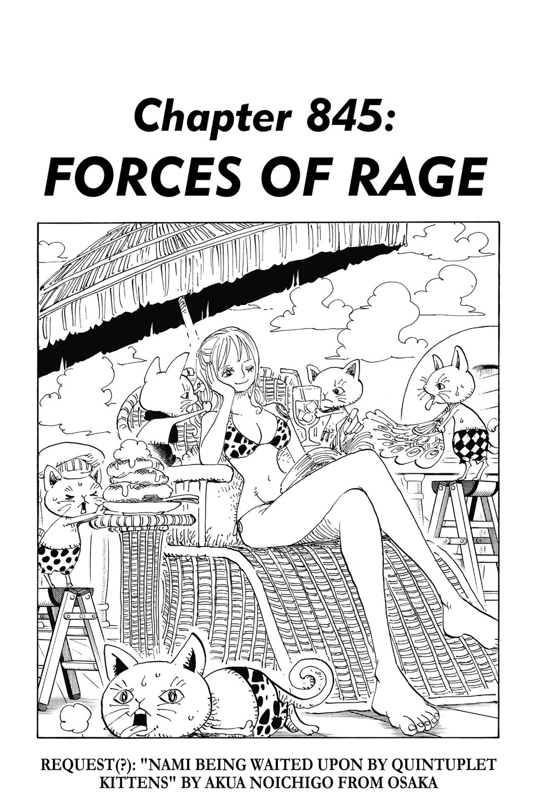One Piece - Chapter 845 - Page 2