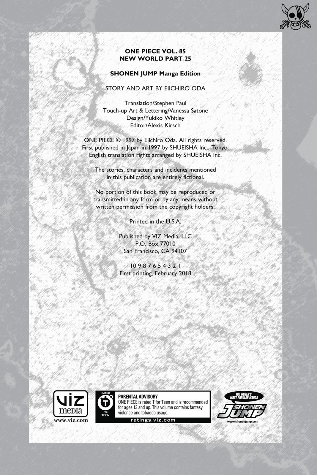 One Piece - Chapter 849 - Page 3