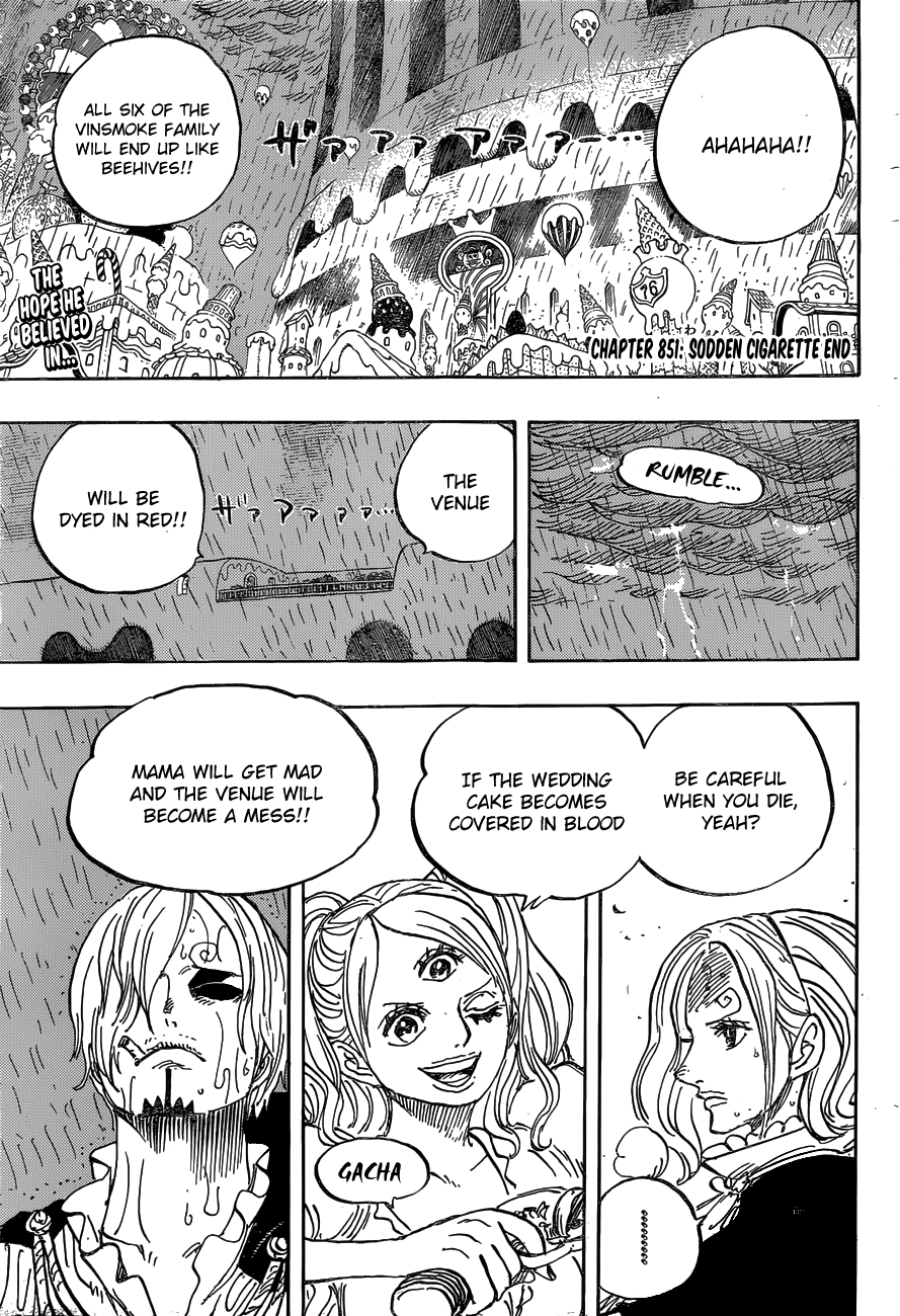 One Piece - Chapter 851 - Page 5