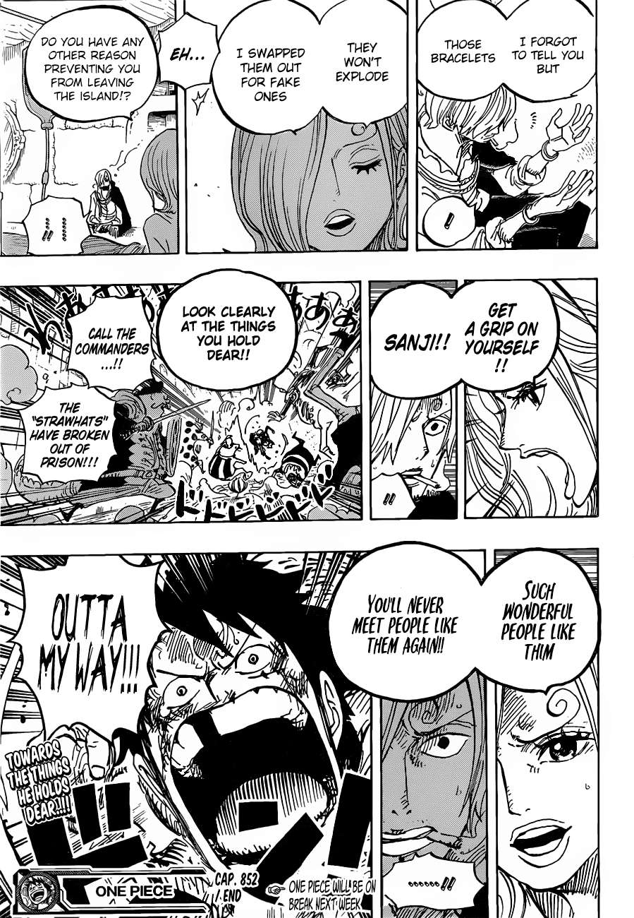One Piece - Chapter 852 - Page 19