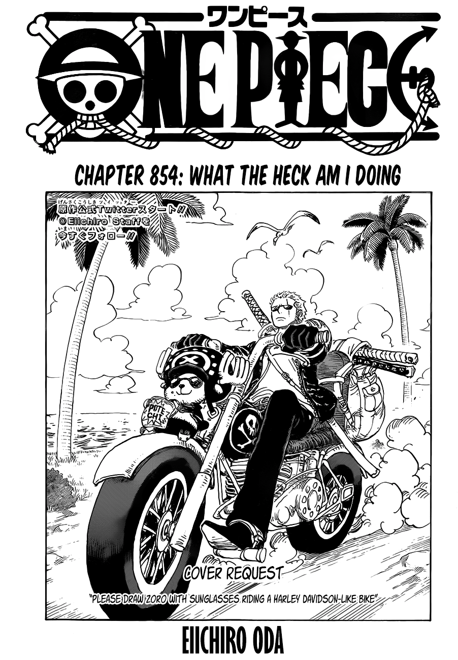 One Piece - Chapter 854 - Page 1