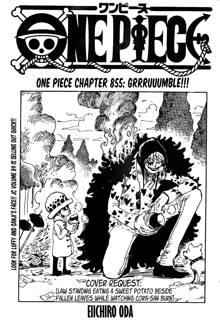One Piece - Chapter 855 - Page 1