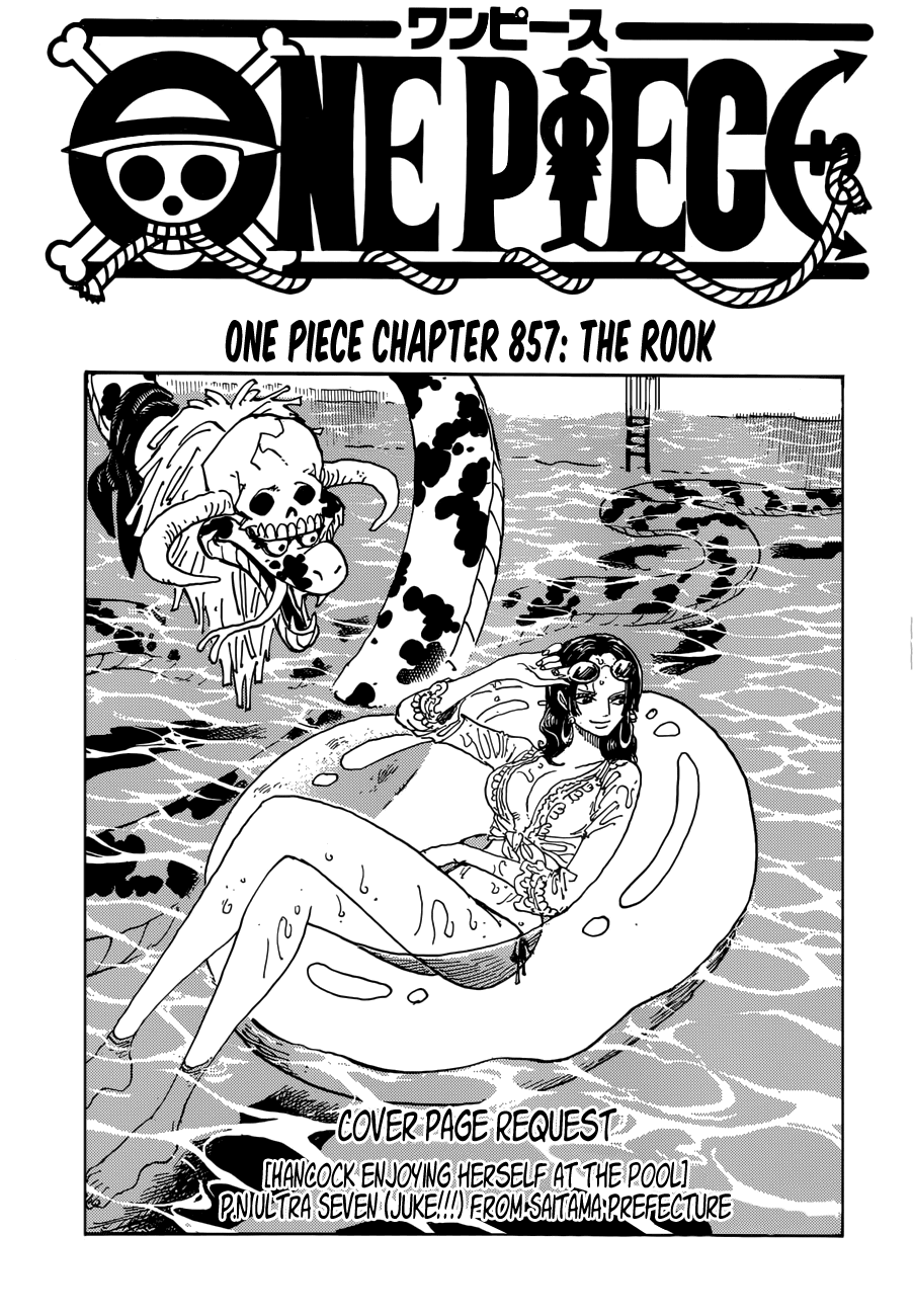 One Piece - Chapter 857 - Page 1