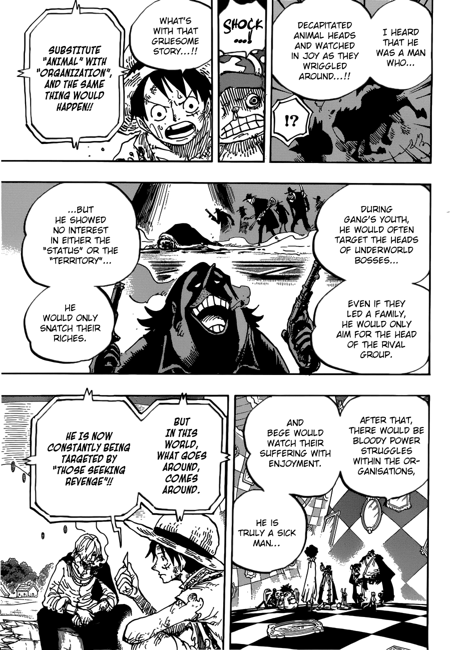 One Piece - Chapter 857 - Page 12