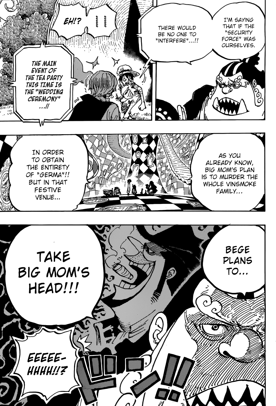 One Piece - Chapter 857 - Page 14