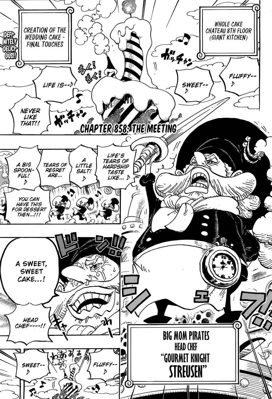 One Piece - Chapter 858 - Page 6