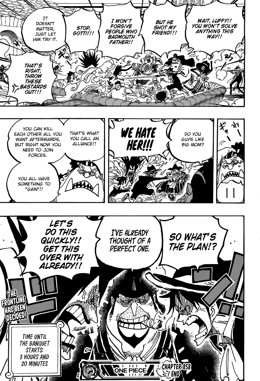 One Piece - Chapter 858 - Page 20