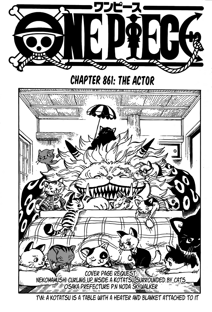 One Piece - Chapter 861 - Page 2