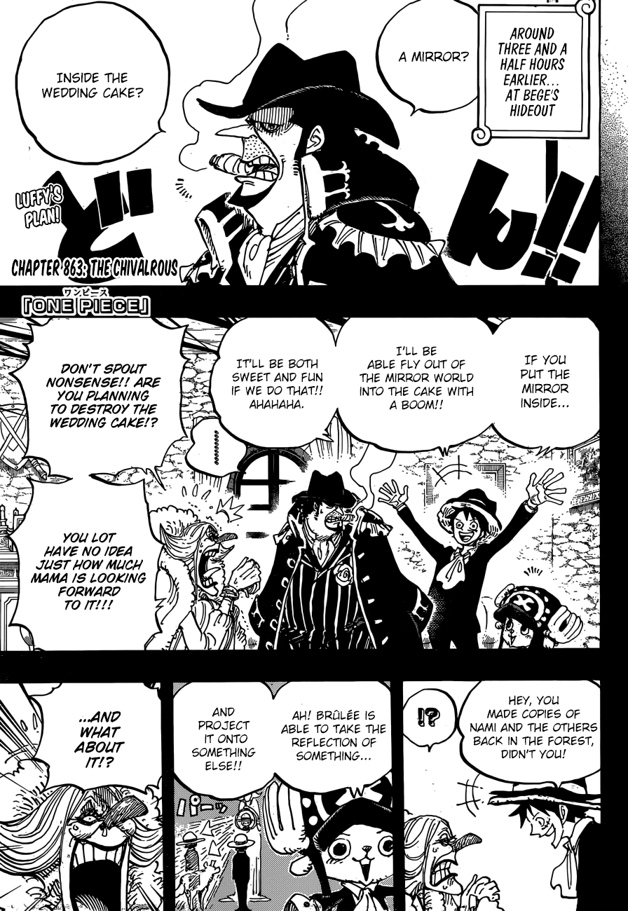 One Piece - Chapter 863 - Page 4