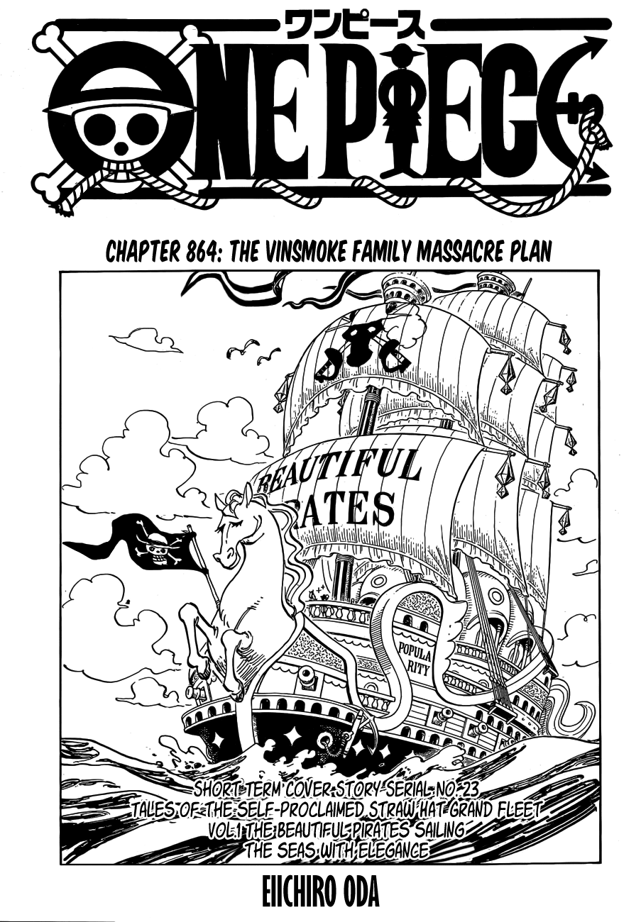 One Piece - Chapter 864 - Page 1