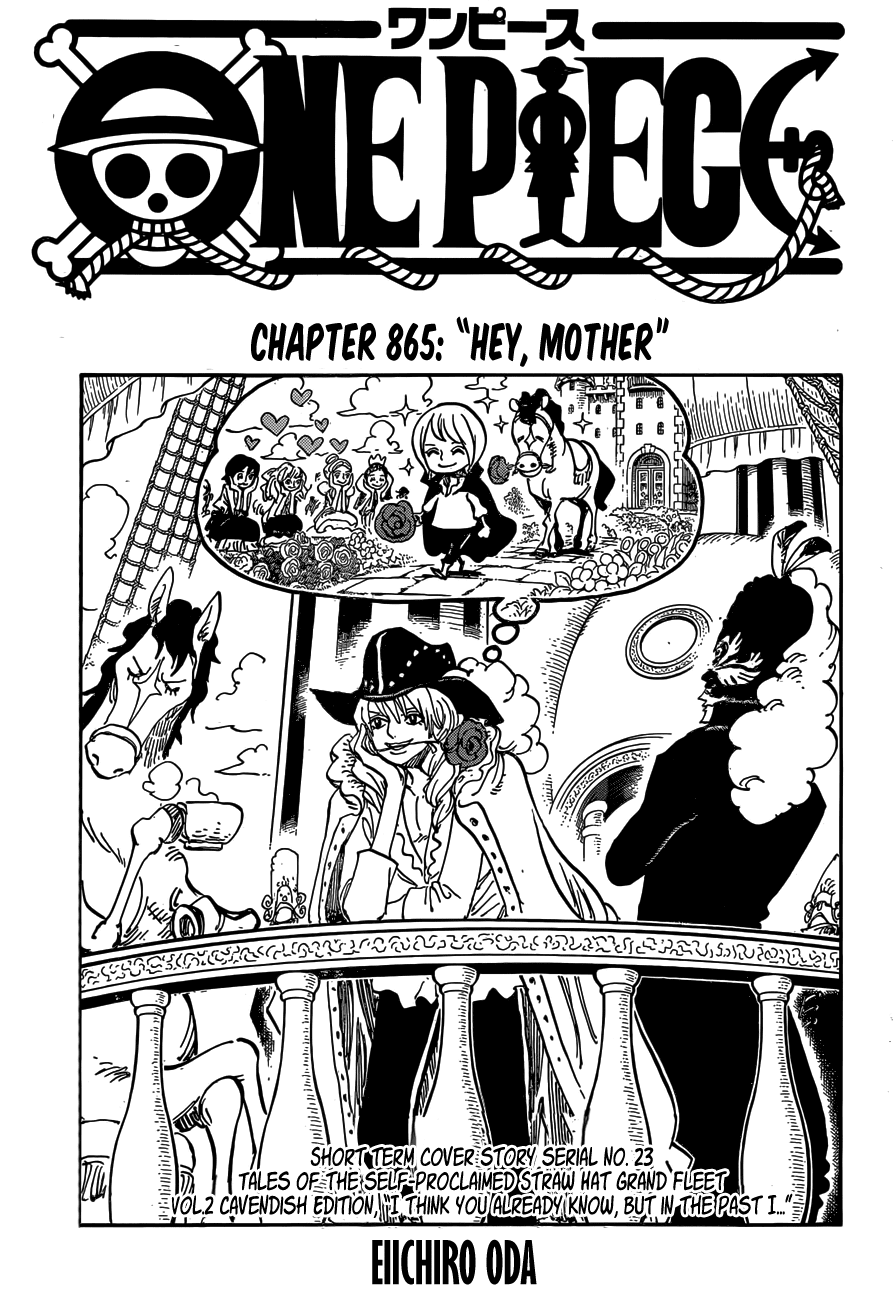 One Piece - Chapter 865 - Page 2
