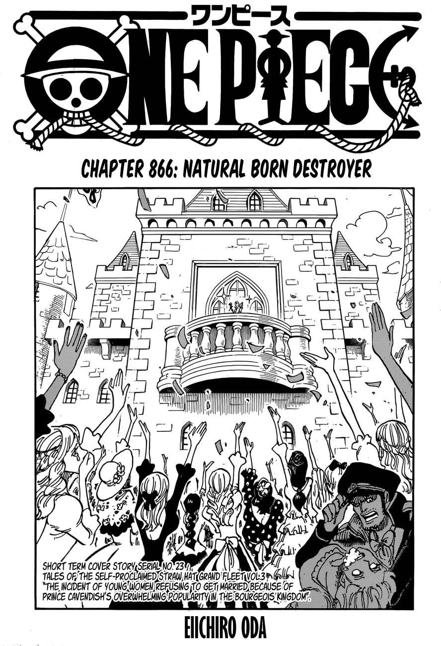 One Piece - Chapter 866 - Page 1