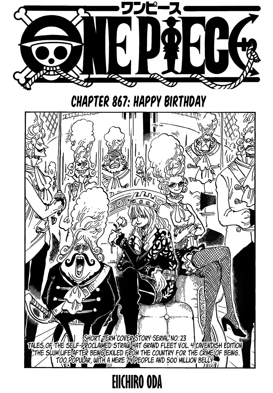 One Piece - Chapter 867 - Page 1