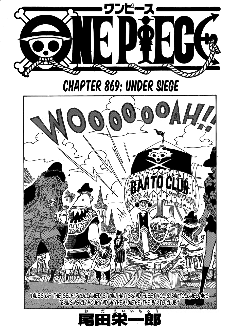 One Piece - Chapter 869 - Page 3