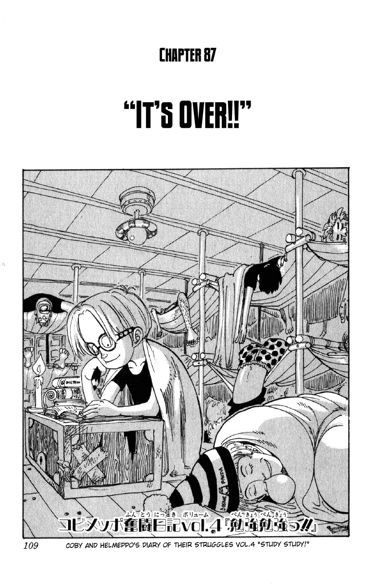 One Piece - Chapter 87 - Page 1