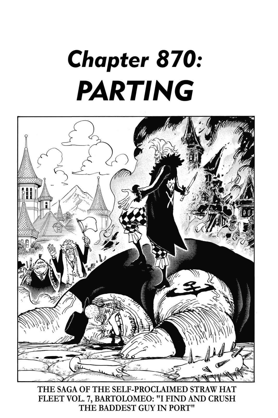 One Piece - Chapter 870 - Page 8