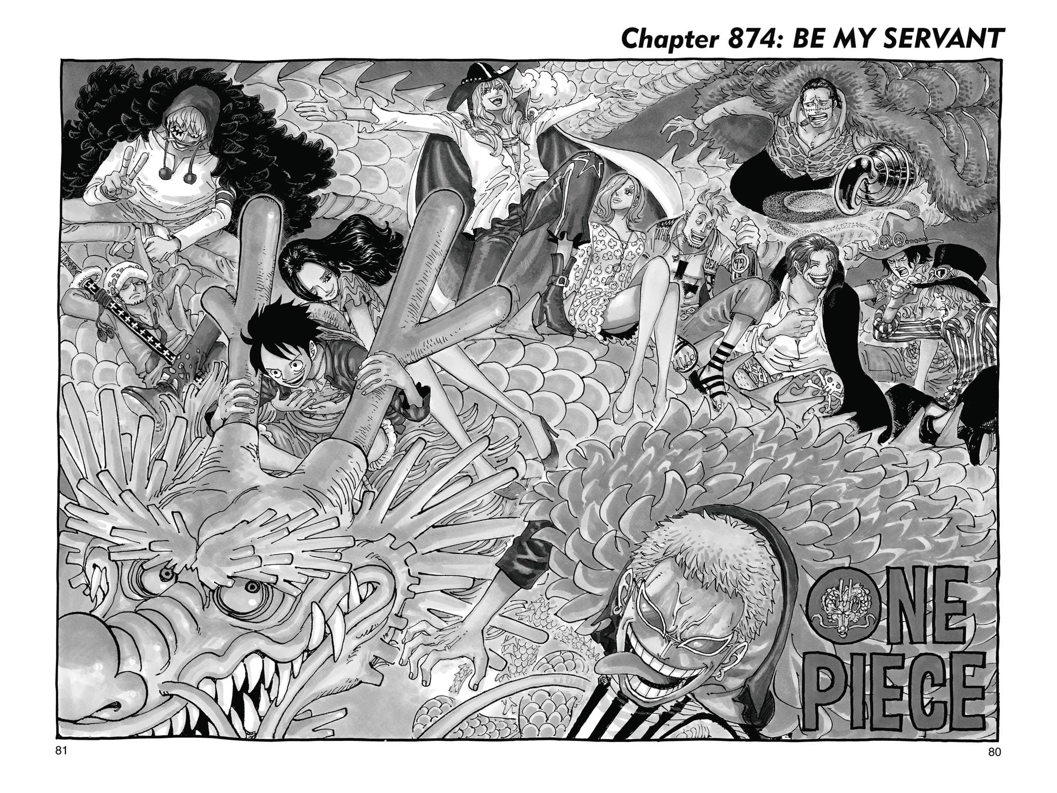 One Piece - Chapter 874 - Page 1