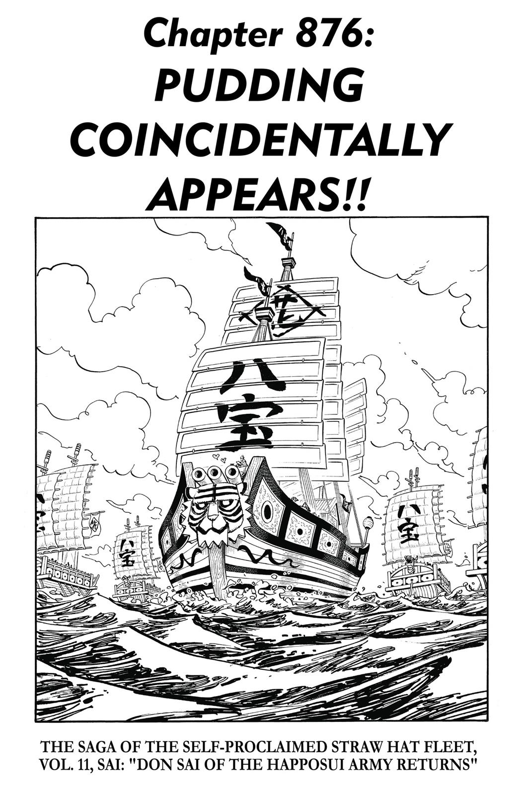 One Piece - Chapter 876 - Page 2