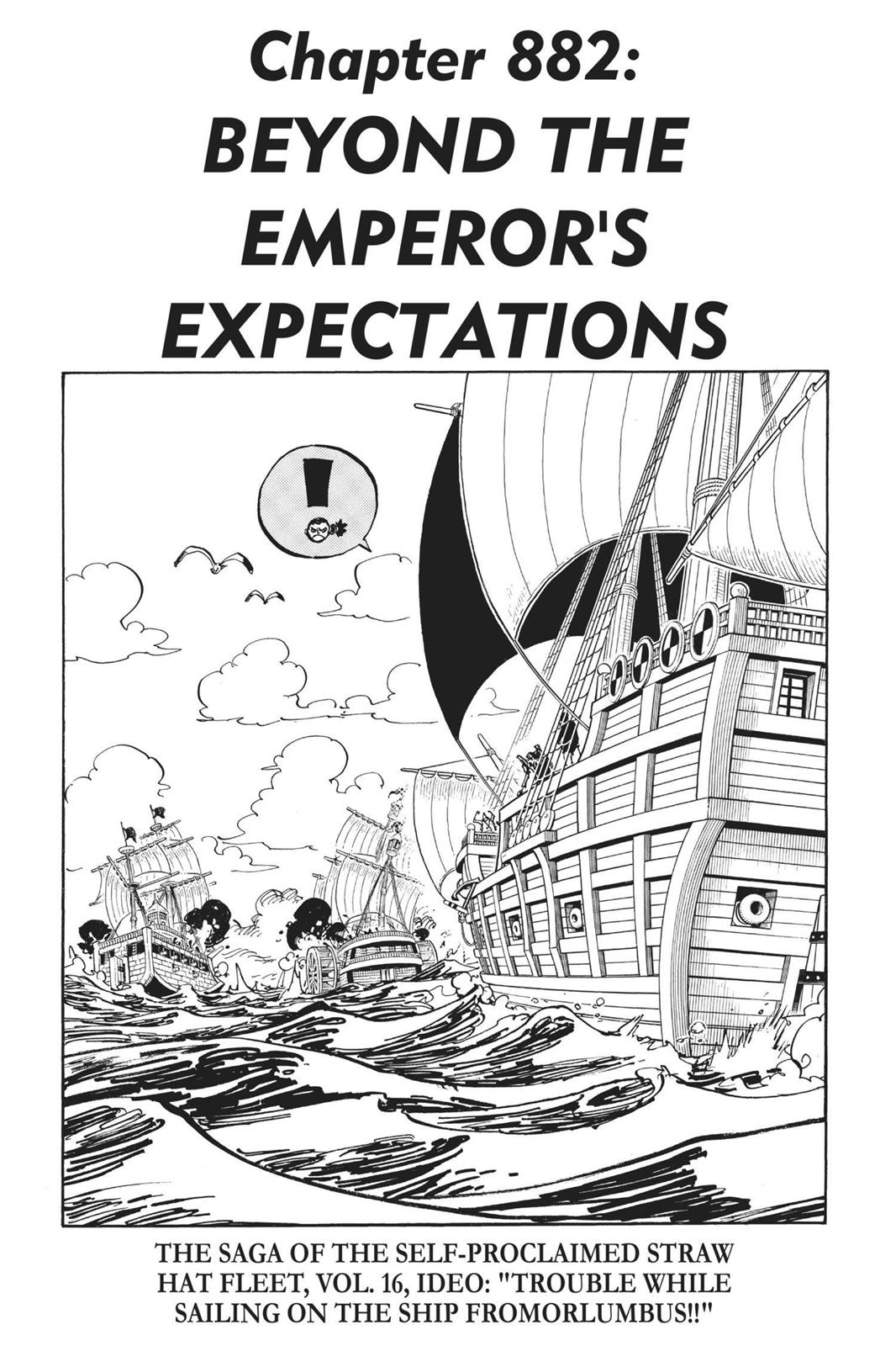 One Piece - Chapter 882 - Page 3