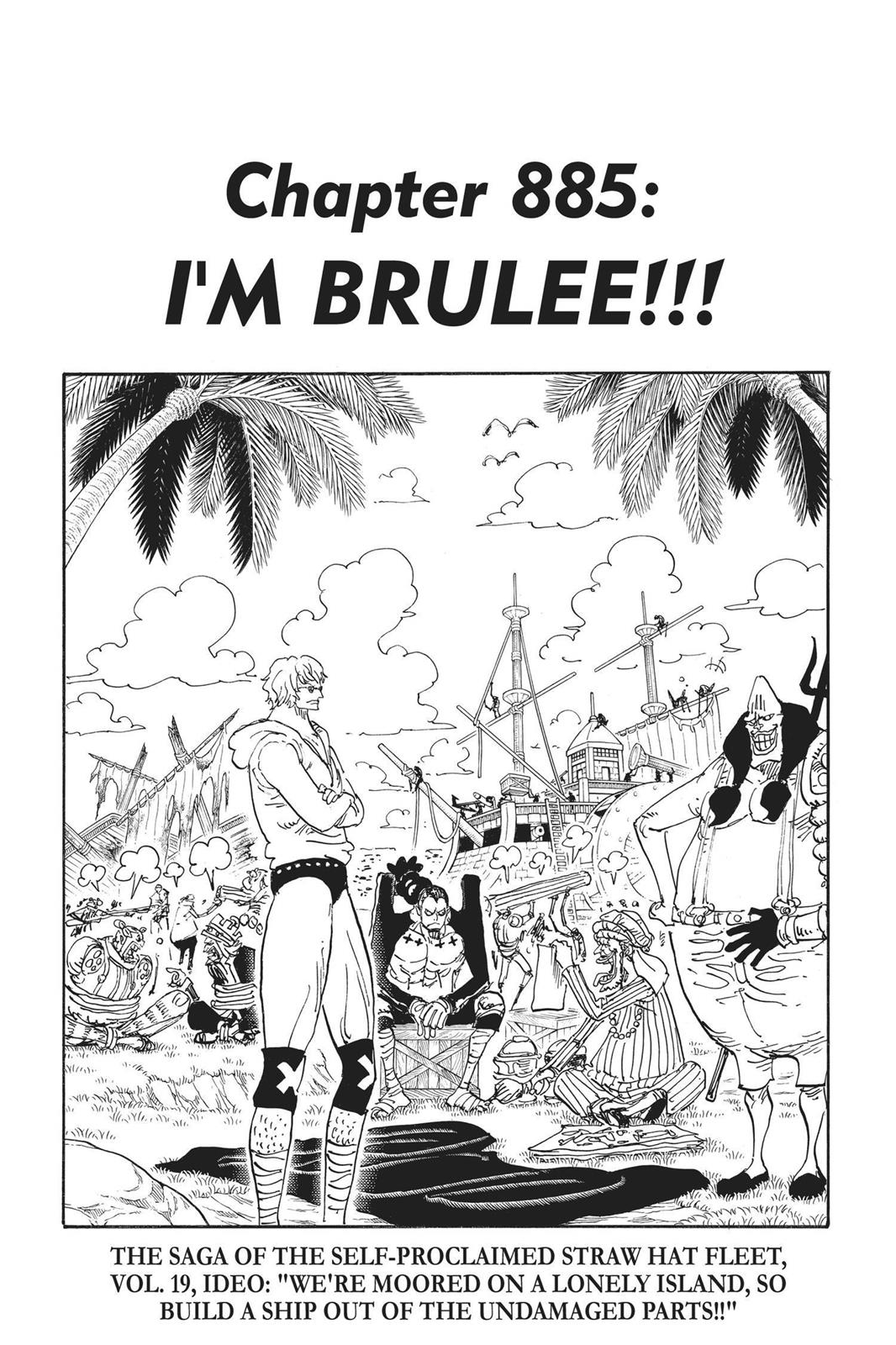 One Piece - Chapter 885 - Page 3
