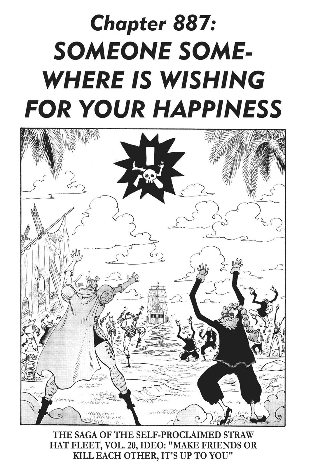 One Piece - Chapter 887 - Page 3