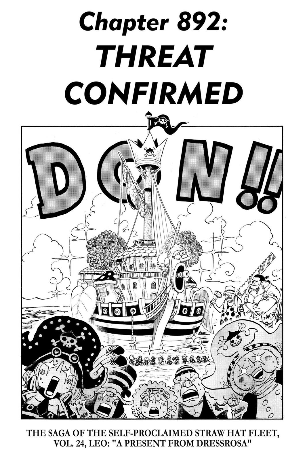 One Piece - Chapter 892 - Page 2