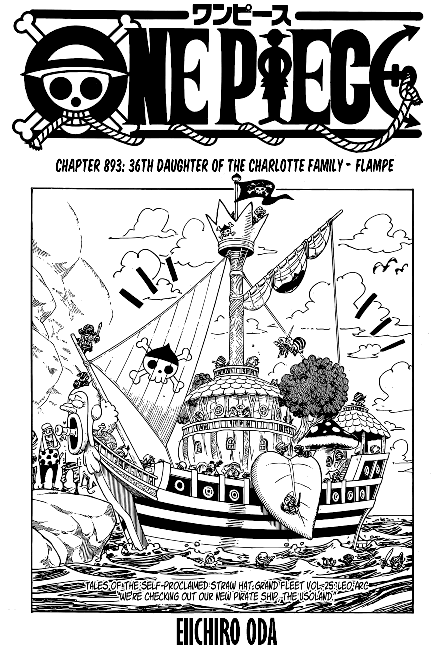 One Piece - Chapter 893 - Page 2