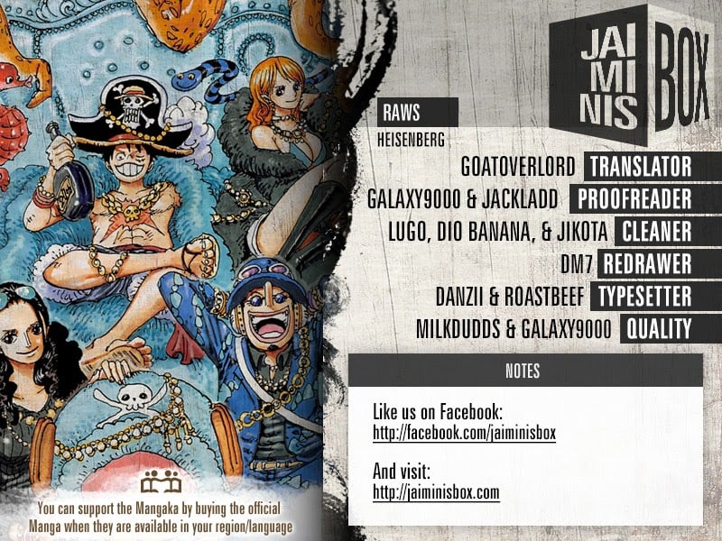 One Piece - Chapter 893 - Page 1