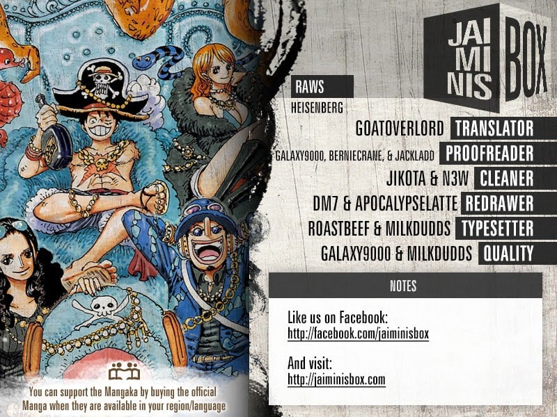 One Piece - Chapter 894 - Page 1