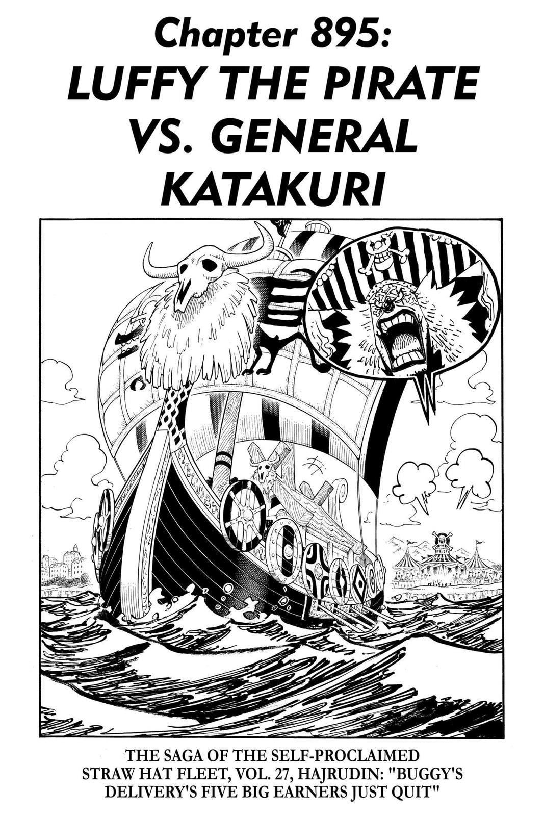 One Piece - Chapter 895 - Page 3