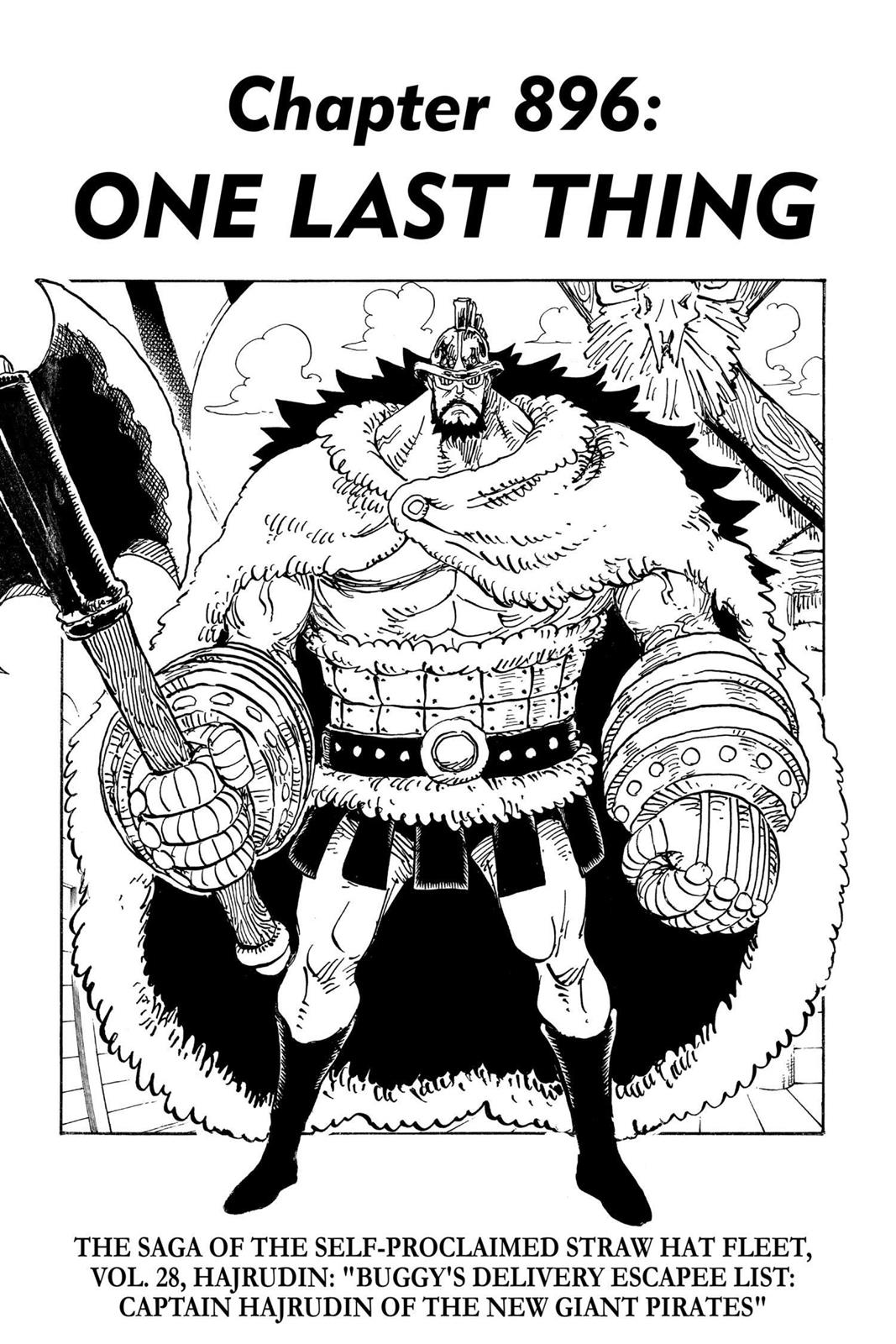 One Piece - Chapter 896 - Page 3