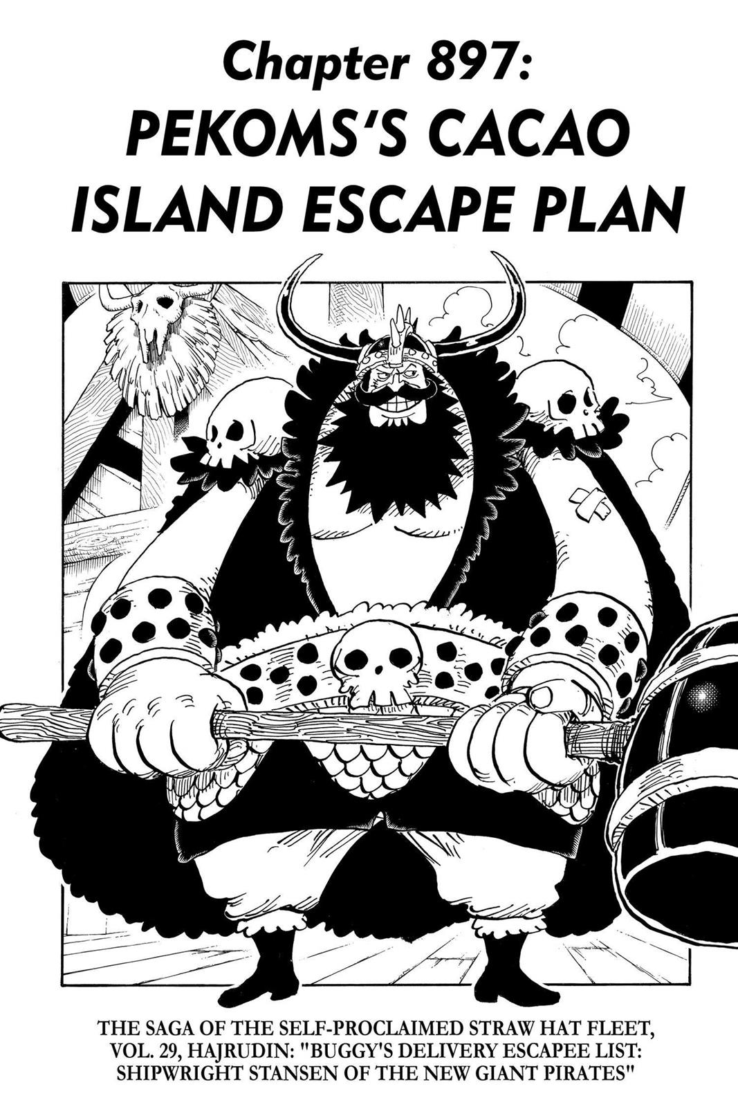 One Piece - Chapter 897 - Page 4