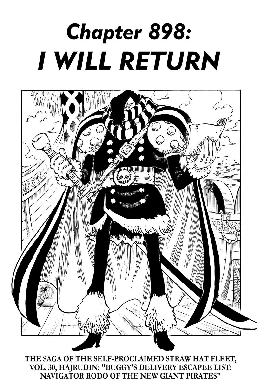 One Piece - Chapter 898 - Page 4