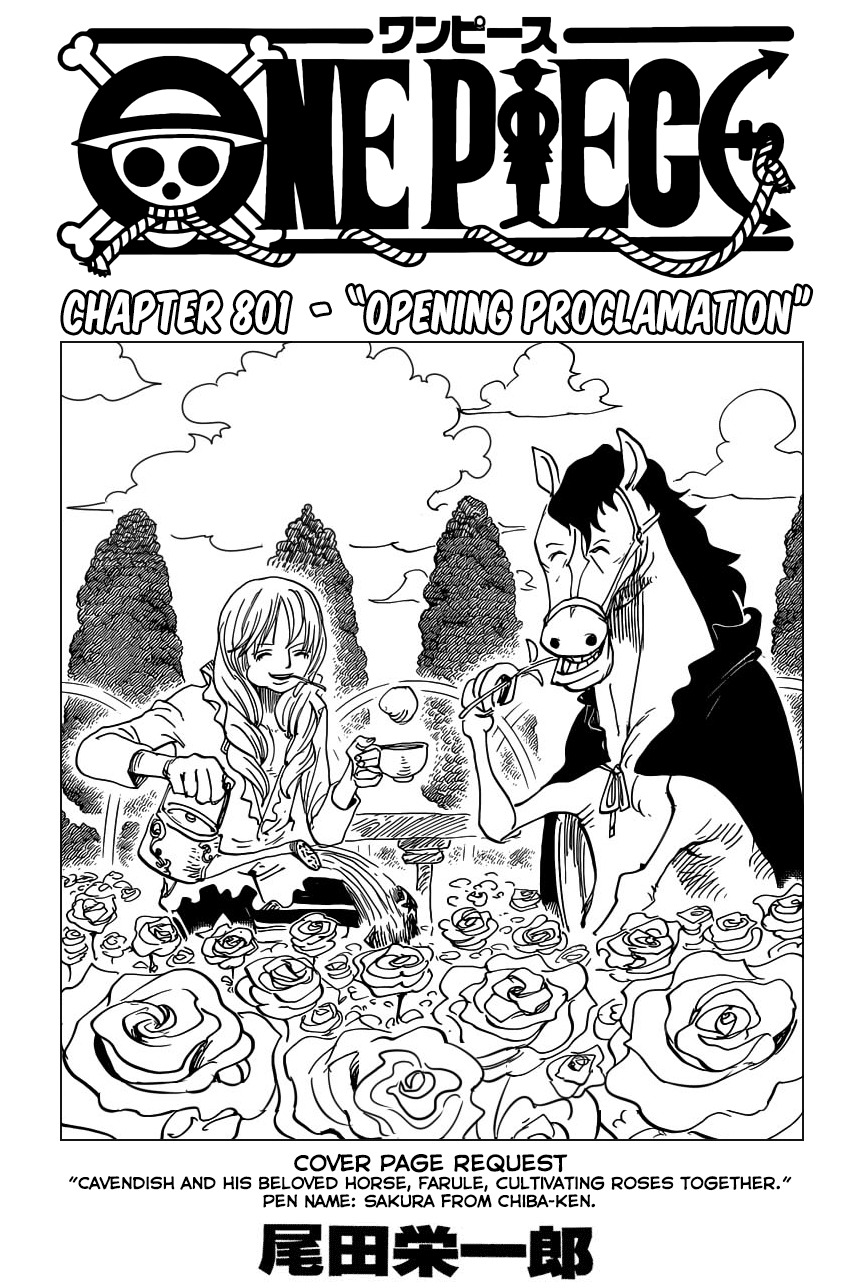 One Piece - Chapter 801 - Page 2