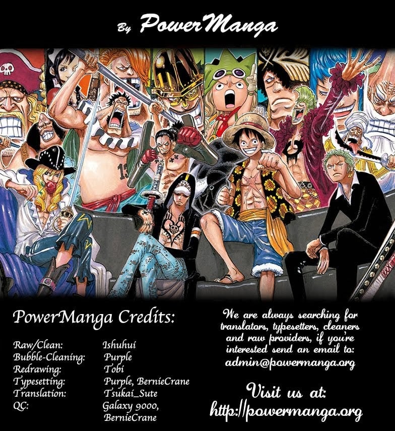 One Piece - Chapter 802 - Page 1