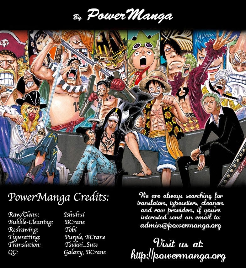 One Piece - Chapter 803 - Page 1