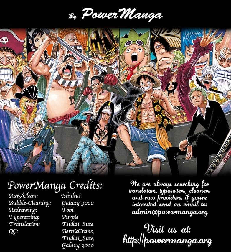 One Piece - Chapter 805 - Page 1