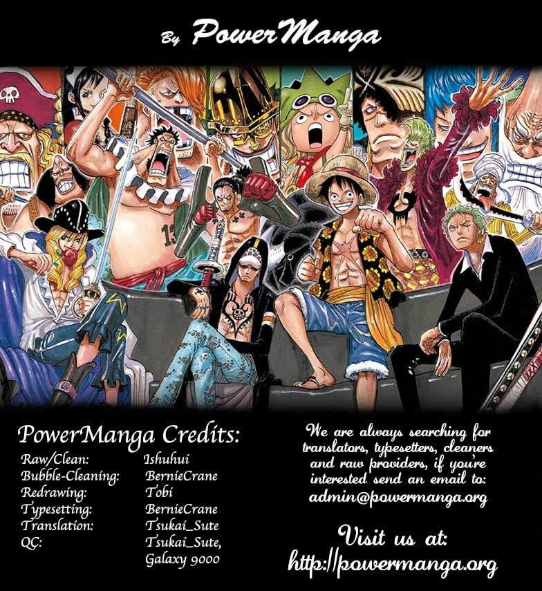 One Piece - Chapter 806 - Page 1