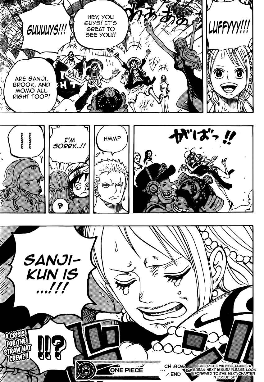 One Piece - Chapter 806 - Page 17