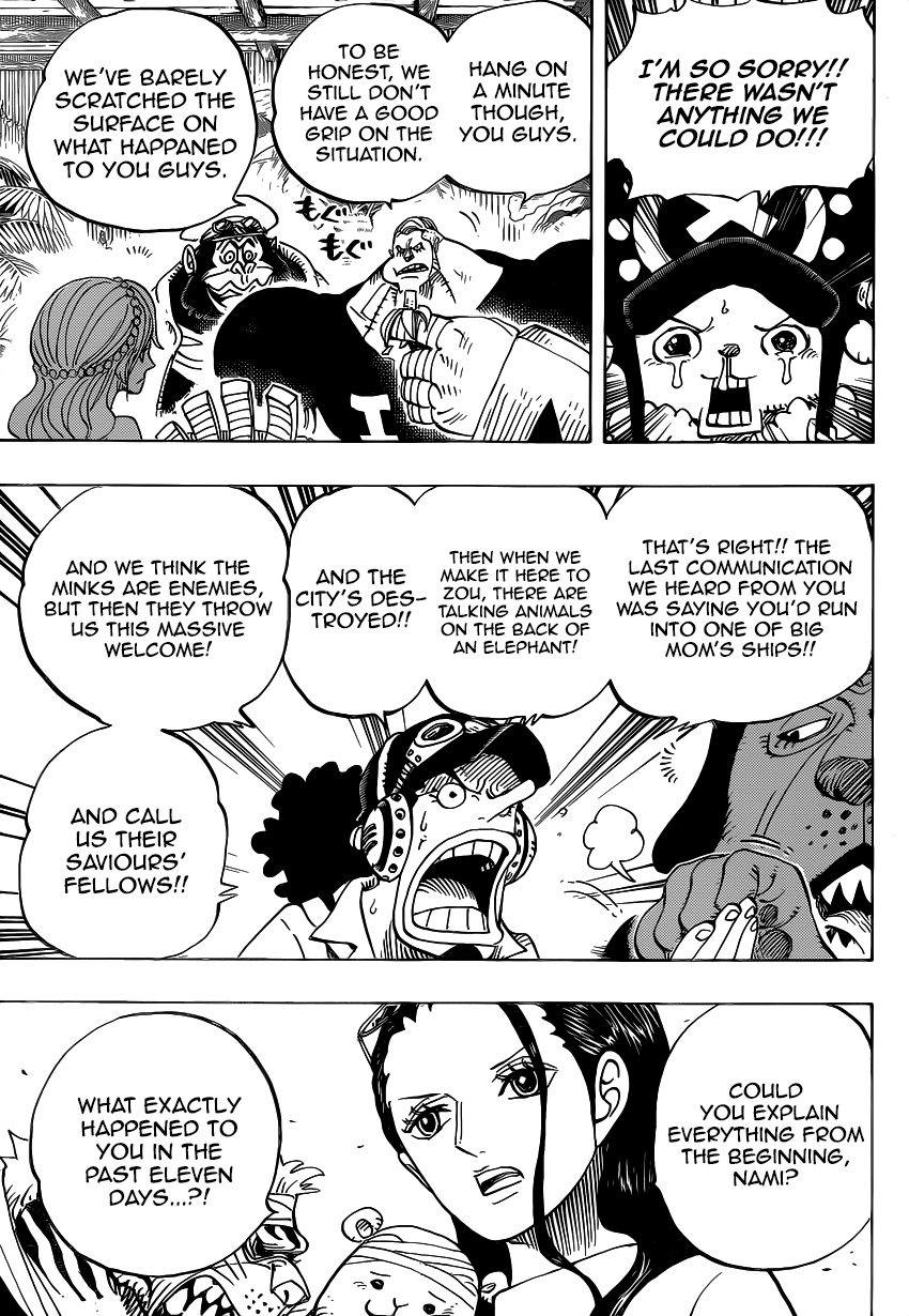 One Piece - Chapter 807 - Page 7
