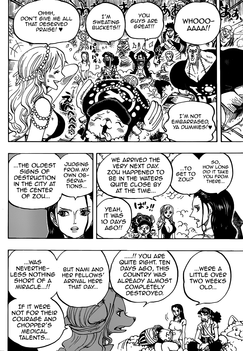One Piece - Chapter 807 - Page 12