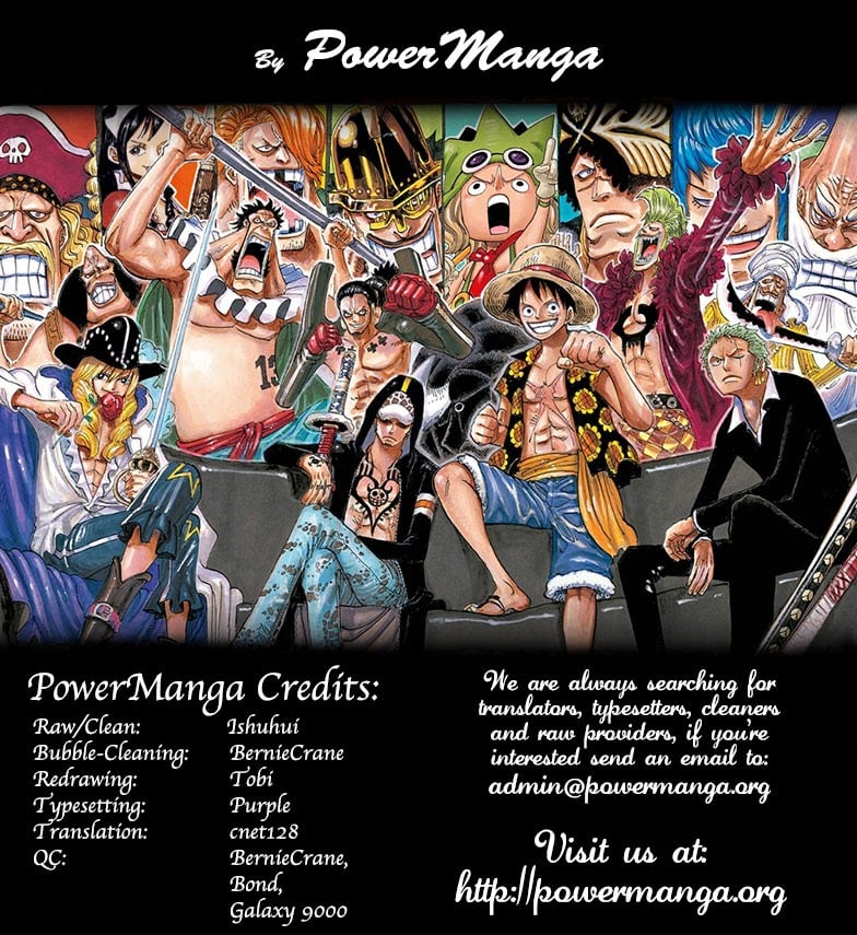 One Piece - Chapter 808 - Page 1