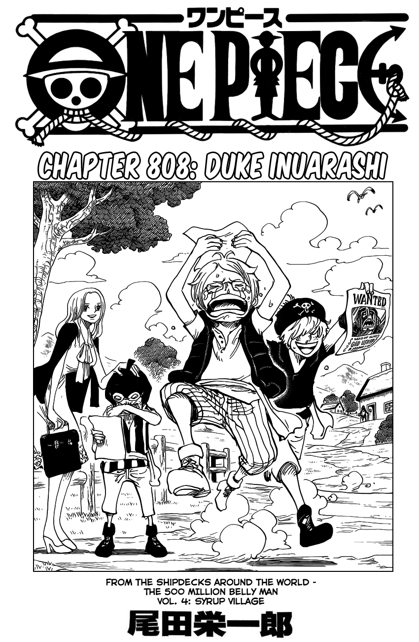 One Piece - Chapter 808 - Page 3