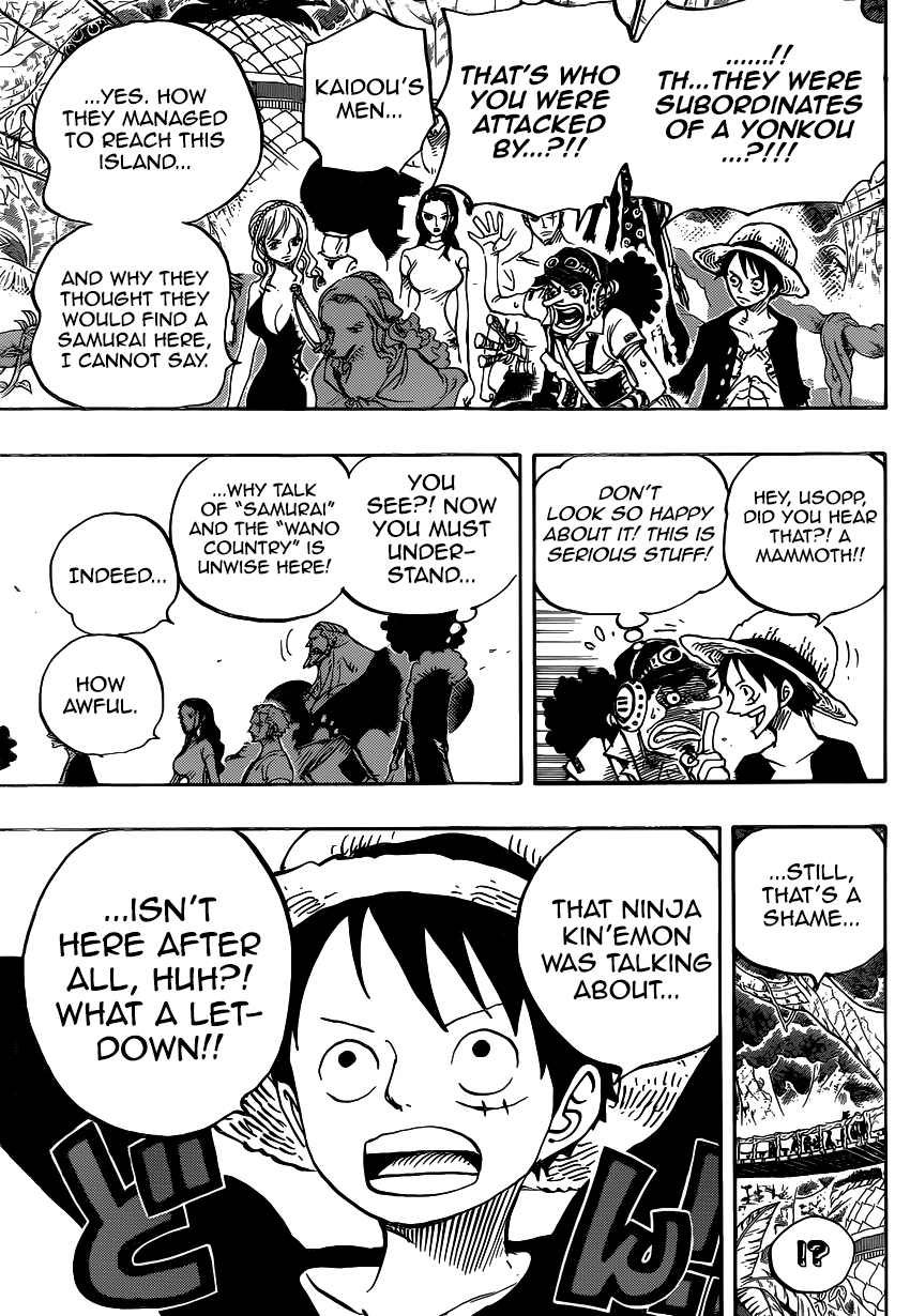 One Piece - Chapter 808 - Page 11