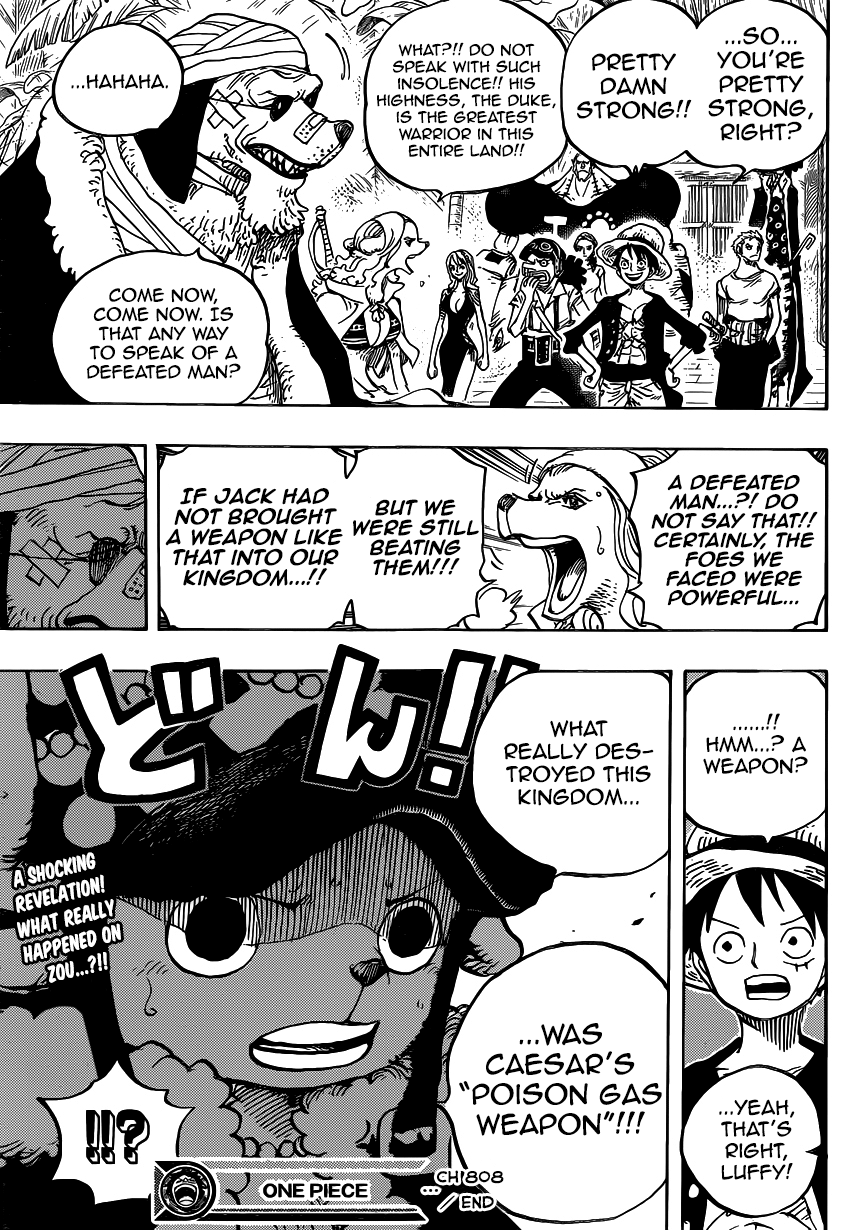 One Piece - Chapter 808 - Page 17