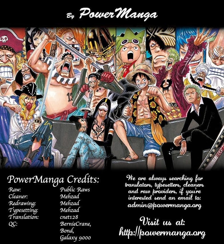 One Piece - Chapter 812 - Page 1